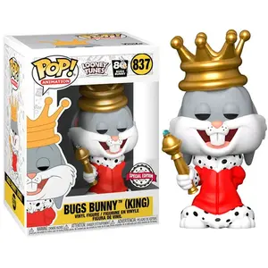 Figurine POP Bugs 80th King Bugs Exclusive - Funko - 9cm - Noir - Mixt... pas cher