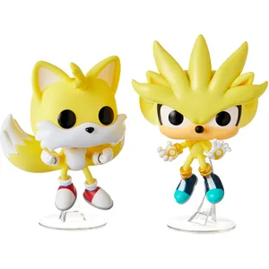 Funko Pop - Sonic The Hedgehog - Super Tails & Super Silver - 2 Pack - 2020 Convention pas cher