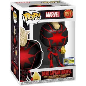 Figurine Funko Pop - Marvel Comics N°657 - Dark Captain Marvel (48902) pas cher