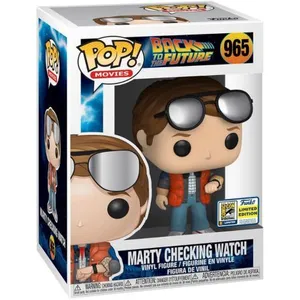 Figurine Funko Pop Movies Retour vers le futur Marty qui vérifie sa mo... pas cher