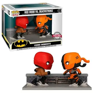 Figurine Funko Pop DC Comics Red Hood vs Deathstroke Exclusive TU pas cher