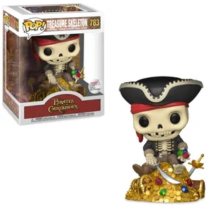 TREASURE SKELETON / PIRATES DES CARAIBES / FIGURINE FUNKO POP / EXCLUSIVE DISNEY pas cher