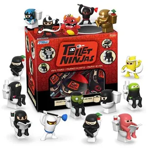 Figurine Funko Animation Paka Paka Toilet Ninjas Modèle aléatoire pas cher