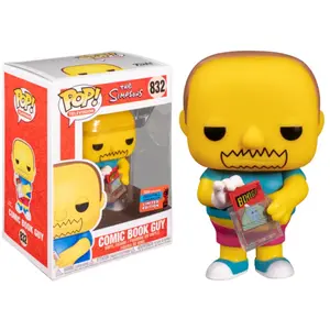 Funko Figurine Pop [Exclusive] The Simpsons : Comic Book Guy [832] pas cher