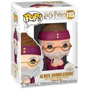 Figurine Funko Pop! Harry Potter: Dumbledore w/Bébé Harry pas cher