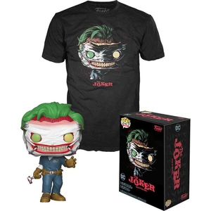 T-SHIRT L + POP JOKER / THE JOKER / FIGURINE FUNKO POP pas cher