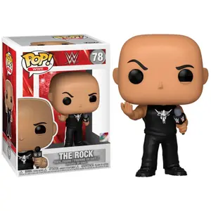 Figurine Funko Pop WWE NWSS The Rock pas cher