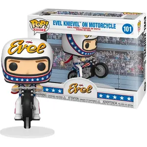 Funko Figurine POP Evel Knievel on Motorcycle pas cher