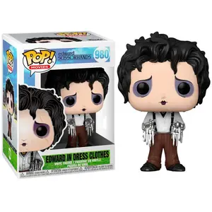 Figurine Funko Pop Edward Scissorhands Edward in Dress Clothes 9 cm pas cher