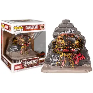 Figurine Funko Pop! N°704 - Marvel Deluxe - Daredevil (graffitideco) pas cher