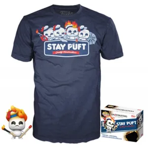 Funko Ghostbusters - Booble Head Pop N° Xx - Mini Puft + T-Shirt (M) pas cher