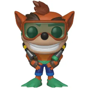 Figurine Funko Pop Vinyl Games Scuba Crash pas cher