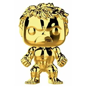 FUNKO Marvel Studios 10 - Figurine POP! Vinyl figurine Hulk (Chrome) 9 cm pas cher