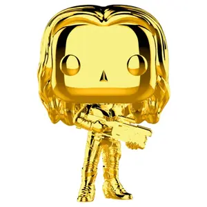 Figurine Funko Pop Bobble Gamora Chrome Marvel pas cher