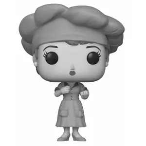 Figurine Funko Pop! TV: I Love Lucy - Factory Lucy (Noir et Blanc) pas cher