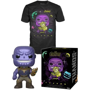 Funko Marvel - Boxed T-Shirt Pop + Pop - Infinity War Thanos (M)Vendu parfigurines-goodies