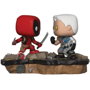 Figurine Pop - Deadpool - Movie Moments Deadpool Vs Cable - Funko Pop pas cher