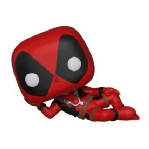 Figurine Funko Pop Marvel Deadpool Allongé 9 cm pas cher