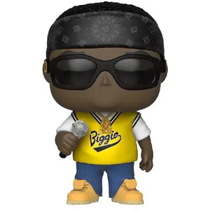 Figurine Funko Pop Rocks The Notorius B.I.G. with Jersey pas cher