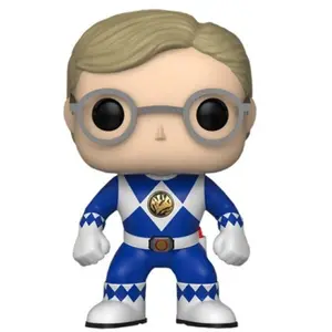 Figurine Funko Pop! Power Rangers: Ranger Bleu (Sans casque) pas cher