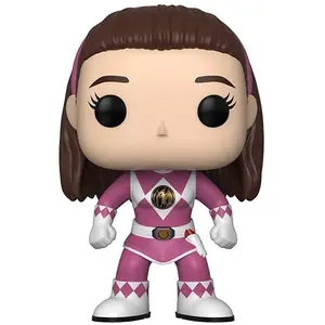 Funko Figurine Power Rangers - Pink Ranger Kimberly Pop 10cm pas cher