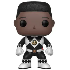 Figurine Funko Pop! Power Rangers: Ranger Noir (Sans casque) pas cher