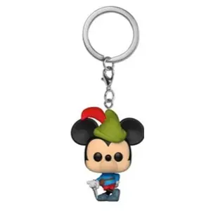Funko POCKET POP KEYCHAINS : DISNEY MICKEY 90TH-BRAVE LITTLE pas cher