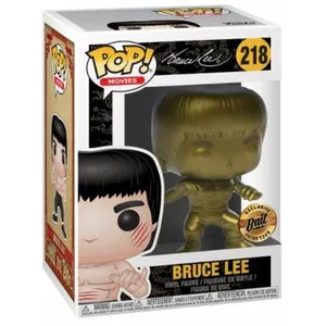 Funko Figurine Funko Pop - Bruce Lee N°218 - Bruce Lee Or (32739) pas cher
