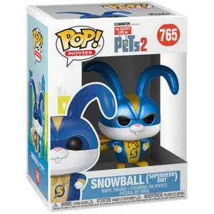 Comparateur de prix : Funko Figurine Pop Movies The Secret Life of Pets 2 Snowball in Superhero Suit