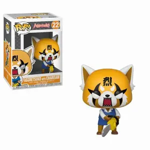 Figurine Funko Pop Sanrio Aggretsuko Retsuko With Chainsaw pas cher