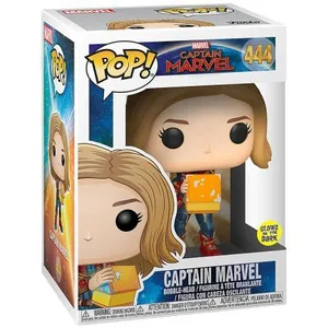 Funko Marvel - Bobble Head Pop N° 444 - Captain Marvel With Lunch Box pas cher