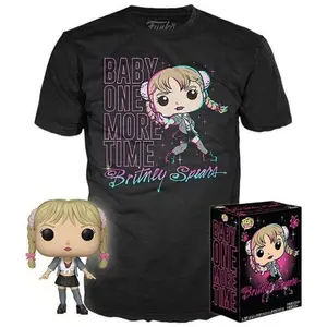 Figurine Funko POP & T-shirt Britney Spears One More Time Exclusive XL pas cher