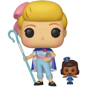 Funko Toy Story 4 - Bobble Head Pop N° 524 - Bo Beep W/Officer Mcdimples pas cher