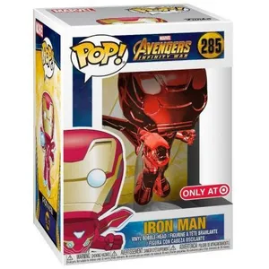 Funko Avengers Infinity War Iron Man Rouge Exclusif Pop Marvel pas cher