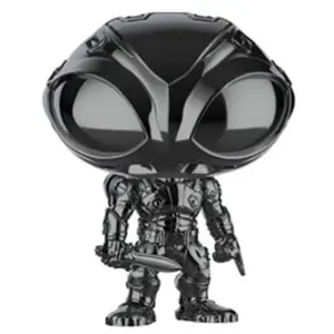 Funko Figurine Aquaman Movie - Black Manta Chrome Exclu Pop 10cm pas cher