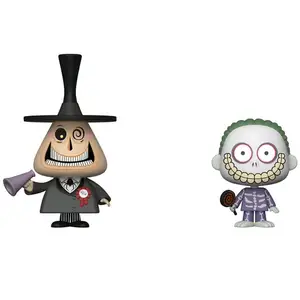 Comparateur de prix : Funko L'étrange Noël de Mr. Jack - Pack Figurines Mayor & Barrel 10 cm
