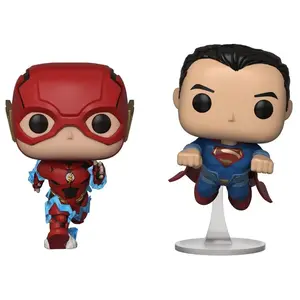 Funko Figurine Dc Justice League - 2-Pack Flash & Superman Exclu Pop 10cm