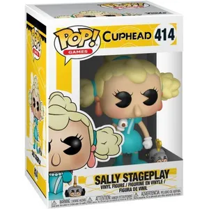 FUNKO Figurine POP & Buddy - Cuphead Sally Stageplay pas cher