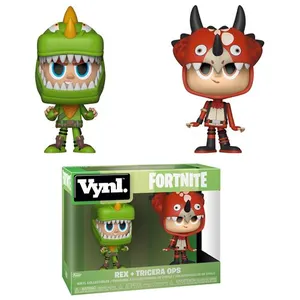 Figurine Funko Pop Vinyl Fortnite Rex et Tricera Ops pas cher
