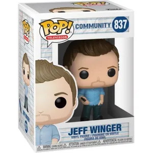 Funko Community Pop! Tv Vinyl Figurine Jeff Winger 9 Cm pas cher