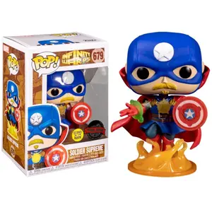 Figurine Funko Pop - Infinity Warps N°679 - Soldier Supreme (36820) pas cher