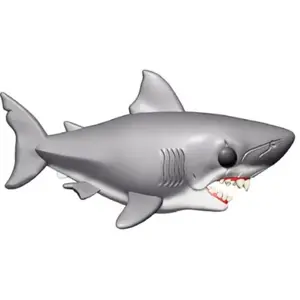 Goobay Figurine Funko Pop! Movies: Jaws - Requin 15 cm pas cher