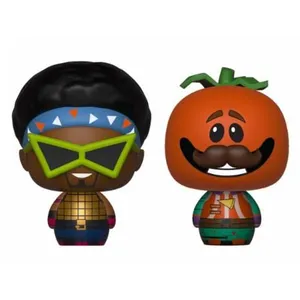 Fortnite Pack 2 Figurines Pint Size Heroes Funkops & Tomatohead 6 Cm pas cher