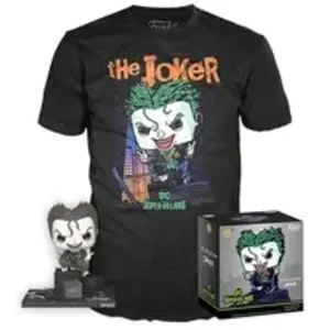 Figurine et T-shirt Funko Pop DC Comics Joker Jim Lee Taille S pas cher