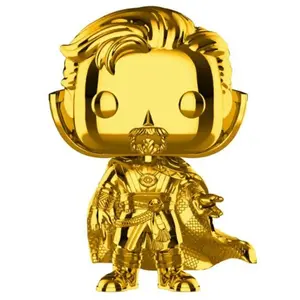FUNKO Figurine POP Marvel - MS 10 Doctor Strange (Chrome) pas cher
