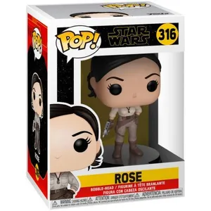 Figurine Funko Pop! N°316 - Star Wars - Rise Of Skywalker - Rose pas cher