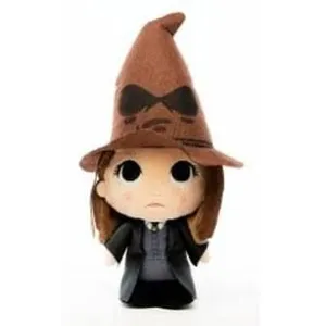 Comparateur de prix : Harry Potter Peluche Super Cute Hermione W/ Sorting Hat 18 Cm