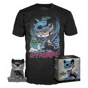 Funko Dc - Booble Head Pop N° Xx - Jim Lee - Catwoman + T-Shirt (M)