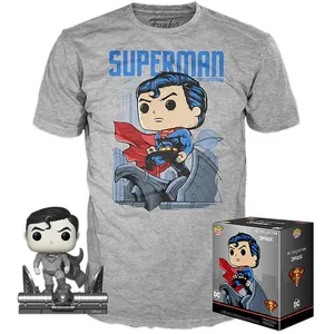 Comparateur de prix : Figurine Funko Pop et Tee Superman Jim Lee L
