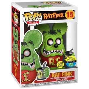 RAT FINK / RATFINK / FIGURINE FUNKO POP / GITD / EXCLUSIVE SDCC 2019 pas cher